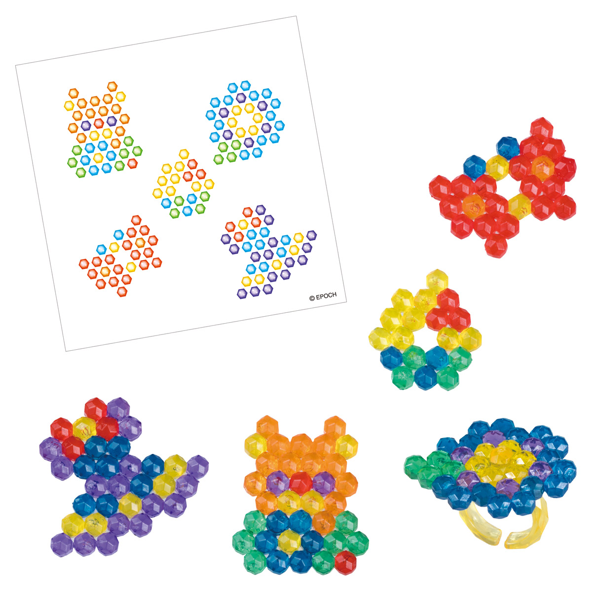 Аквамозаика Aquabeads Мини набор Колечки