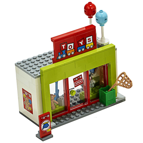 Конструктор LEGO Город Открытие магазина по продаже пончиков