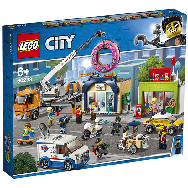 Конструктор LEGO Город Открытие магазина по продаже пончиков