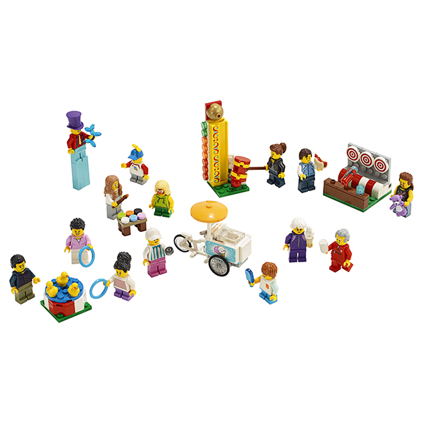 Конструктор LEGO Город Комплект минифигурок Весёлая ярмарка