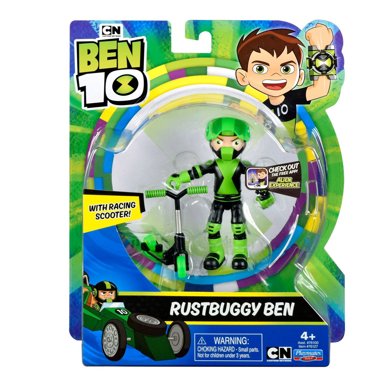 Игрушка Ben 10 Фигурка 12.5 см, Бен на самокате