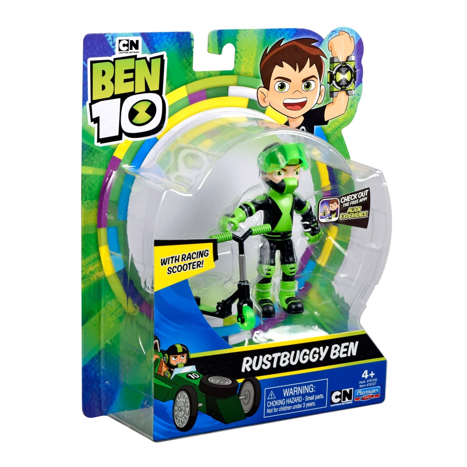 Игрушка Ben 10 Фигурка 12.5 см, Бен на самокате