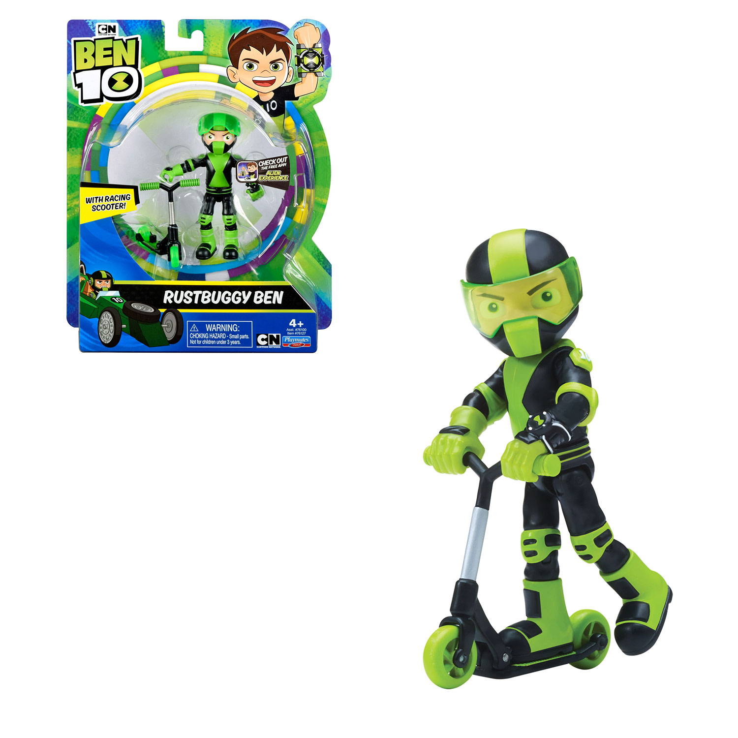Игрушка Ben 10 Фигурка 12.5 см, Бен на самокате