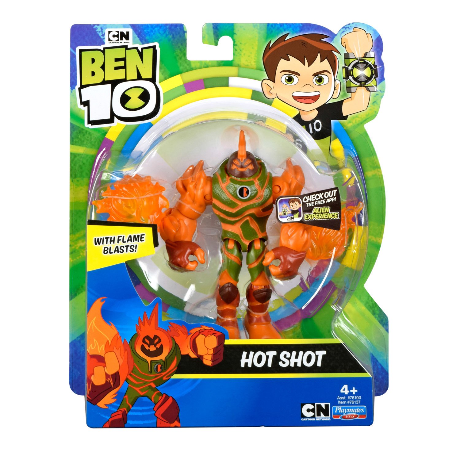 Игрушка Ben 10 Фигурка 12.5 см, Хот Шот