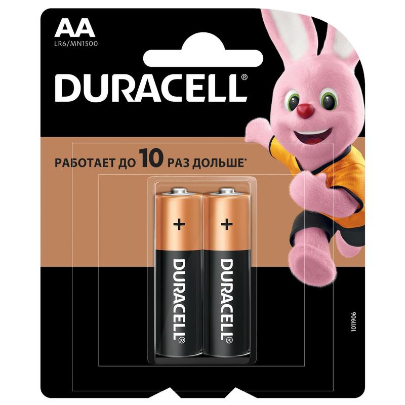 Батарейка Duracell Basic АА LR6 2шт