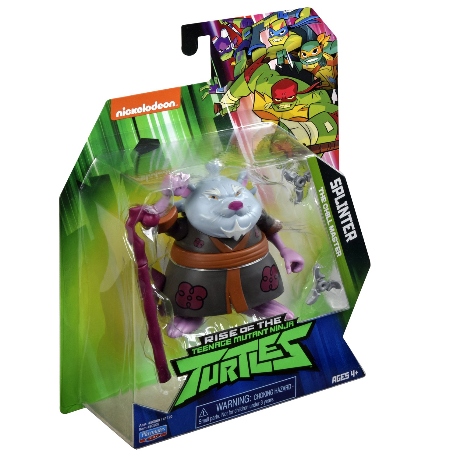Фигурка Черепашки Ниндзя 12см Сплинтер серия ROTMNT