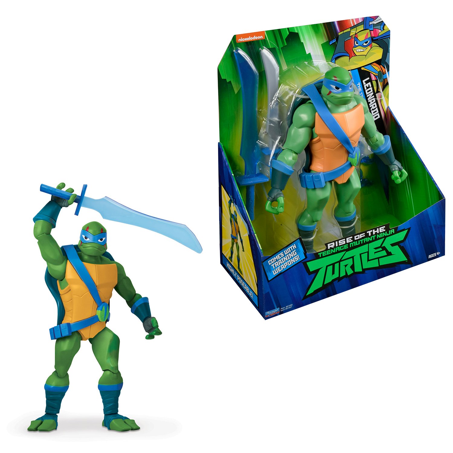 Фигурка Черепашки Ниндзя 27см Леонардо Остряк серия ROTMNT