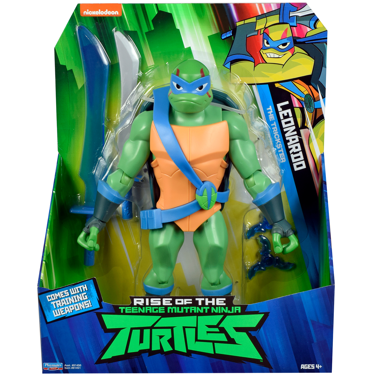 Фигурка Черепашки Ниндзя 27см Леонардо Остряк серия ROTMNT