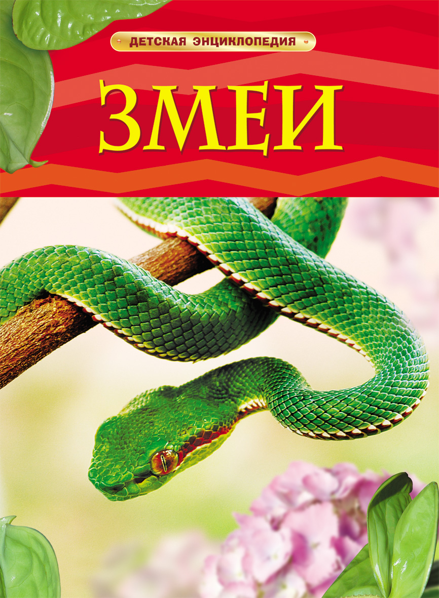 Книжка Детская энциклопедия Змеи