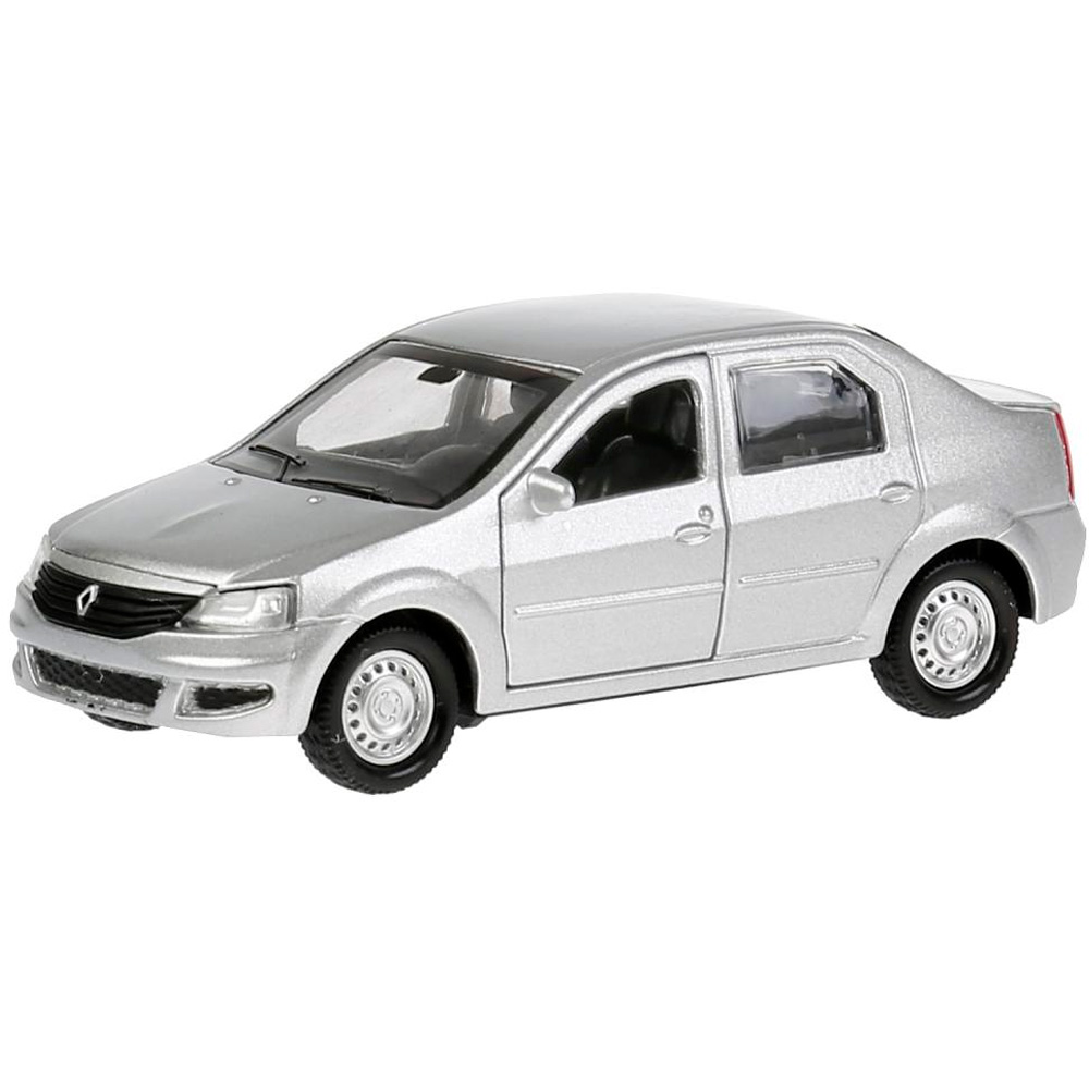 Машина метал. Технопарк Renault Logan серебристый 12см, откр. двери 278697