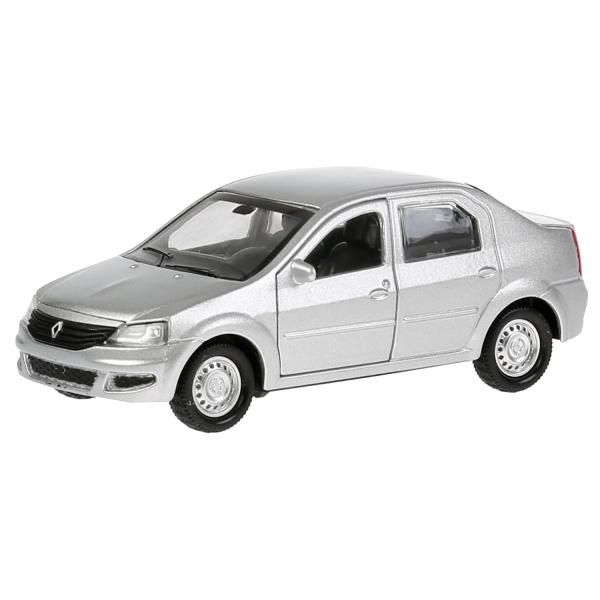 Машина метал. Технопарк Renault Logan серебристый 12см, откр. двери 278697