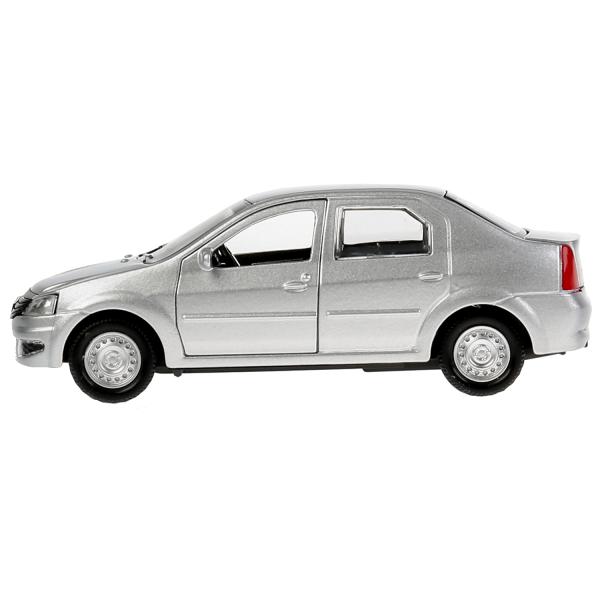 Машина метал. Технопарк Renault Logan серебристый 12см, откр. двери 278697