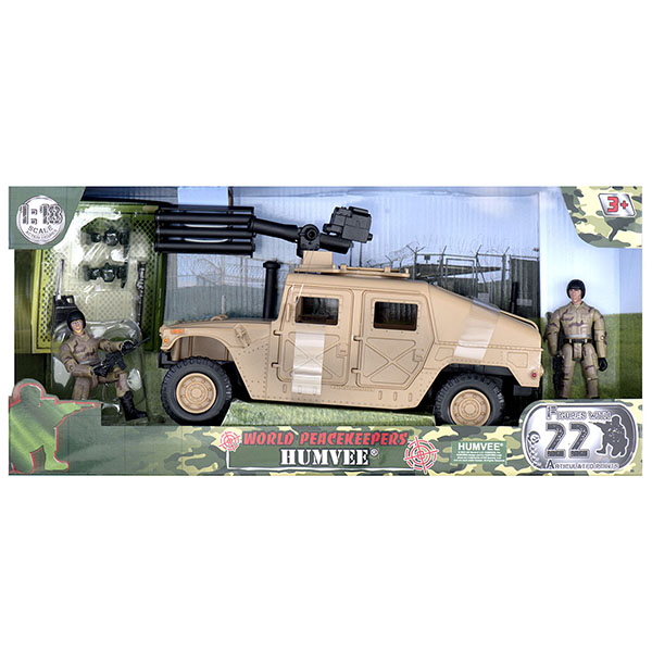 Игровой набор WP. Humvee 1:18, 2 фигурки
