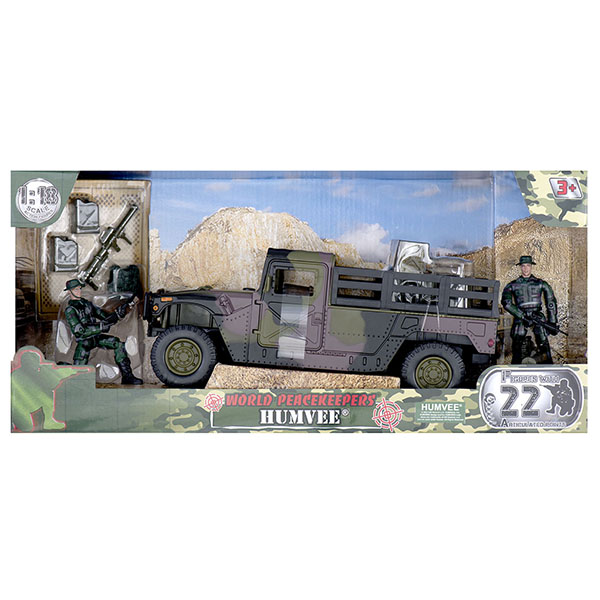 Игровой набор WP. Humvee 1:18, 2 фигурки