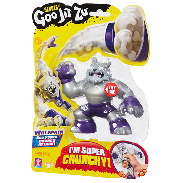 Гуджитсу Игрушка тянущаяся фигурка Вулфпейн ТМ GooJitZu