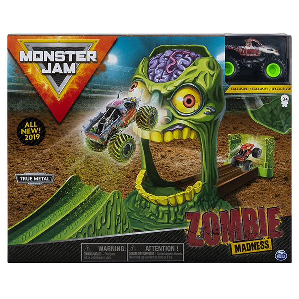 Monster Jam набор машинок Зона Зомби