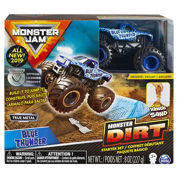 Monster Jam набор машинка и песок №2