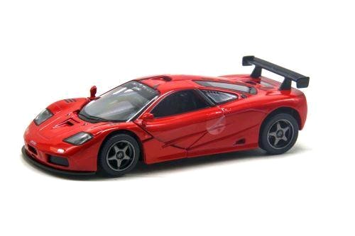 MCLAREN f1 GTR красный