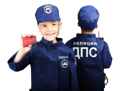 Набор ДПС 1 (куртка,кепка,жезл,удостоверение) /15шт