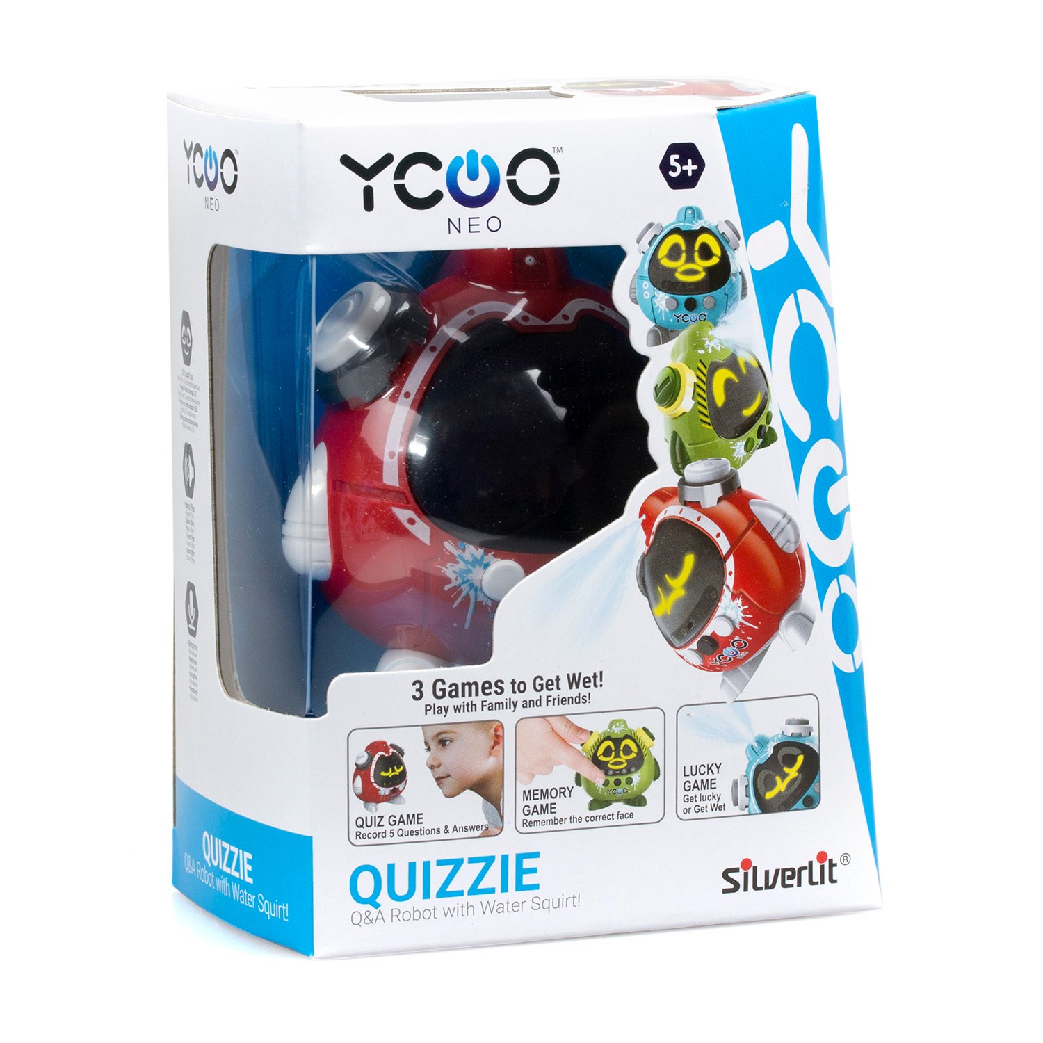 Робот Квизи красный