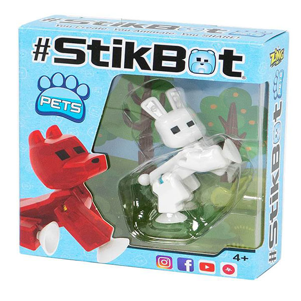 Игрушка Stikbot фигурка питомца, в асс-те 6 видов