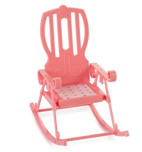 Кресло-качалка Маленькая принцесса (нежно-розовая)