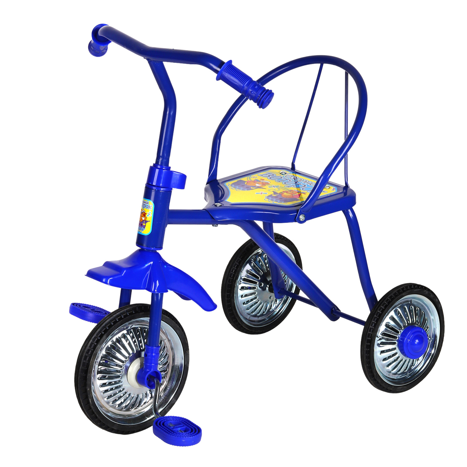 Велосипед 3 кол. Озорной ветерок, кол. пластик 10/8,сиденье жестк, цвета в ассорт.