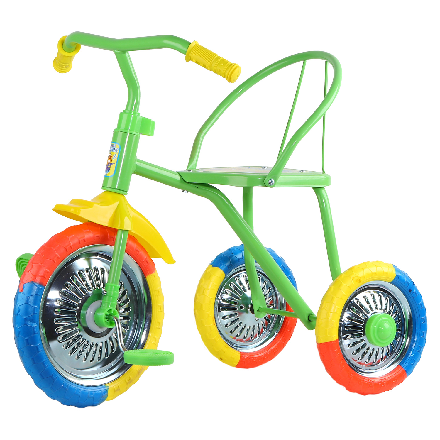 Велосипед 3 кол. Озорной ветерок, кол. пластик 10/8 цвета в ассорт.