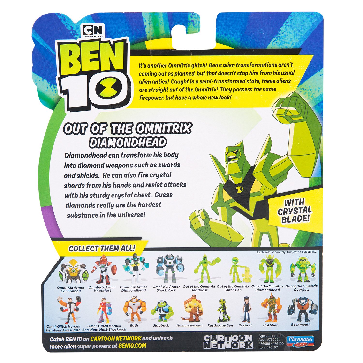 Игрушка Ben 10 Фигурка 12.5 см, Алмаз из Омнитрикс