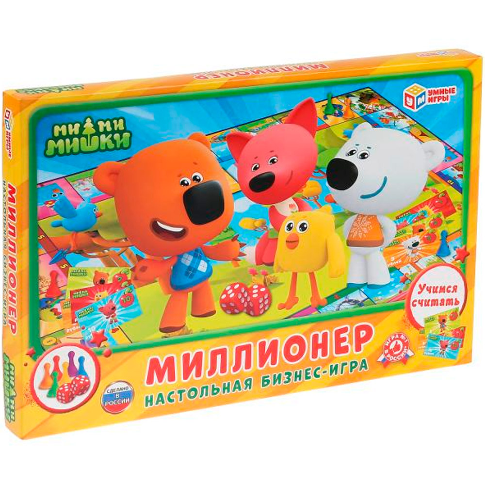 НИ Умные игры Миллионер Мимишки 291372