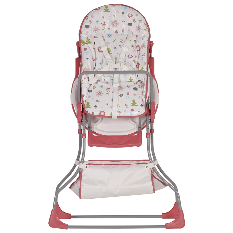 Стульчик для кормления polini kids mirum 590 розовый