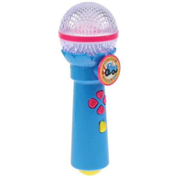 Микрофон Умка Синий Трактор 10 песен из м/ф, аплодисменты, световые эффекты 292320