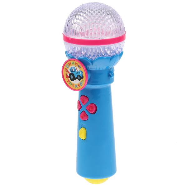 Микрофон Умка Синий Трактор 10 песен из м/ф, аплодисменты, световые эффекты 292320