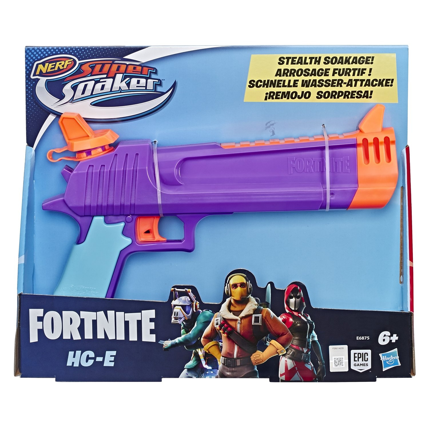 Бластер Nerf водный Фортнайт HC E Суперсокер