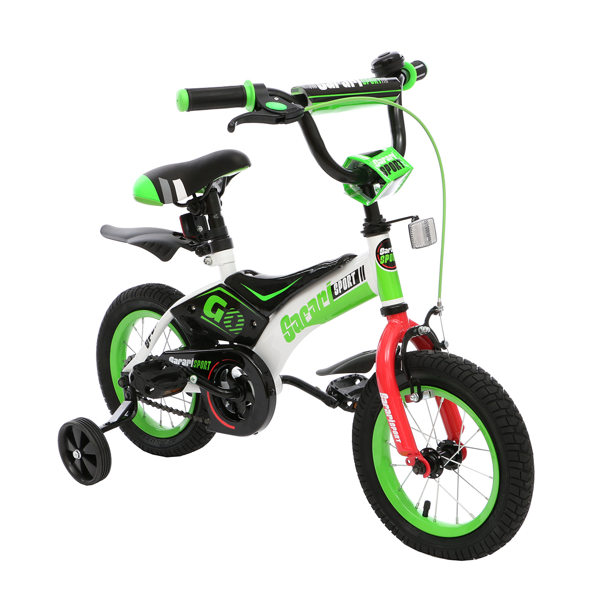 Велосипед 12" Safari proff Sport 2-х колесный зеленый 1045117