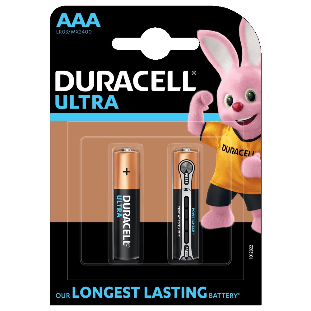 Батарейка Duracell UltraPower AAA 2шт.