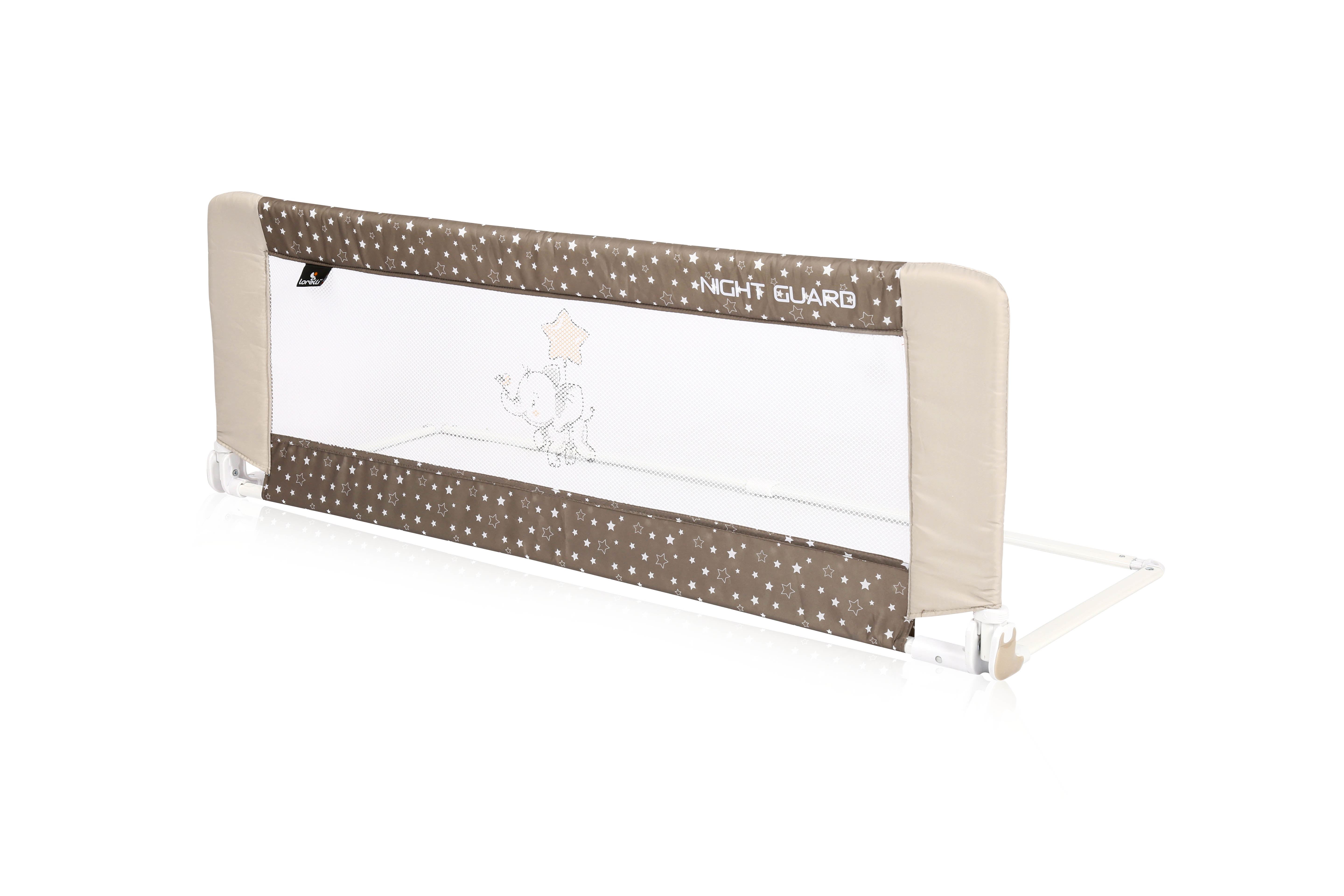 Защитный барьер для кроватки Lorelli Night Guard 1018002 (Бежевый / Beige Elephant 2071)