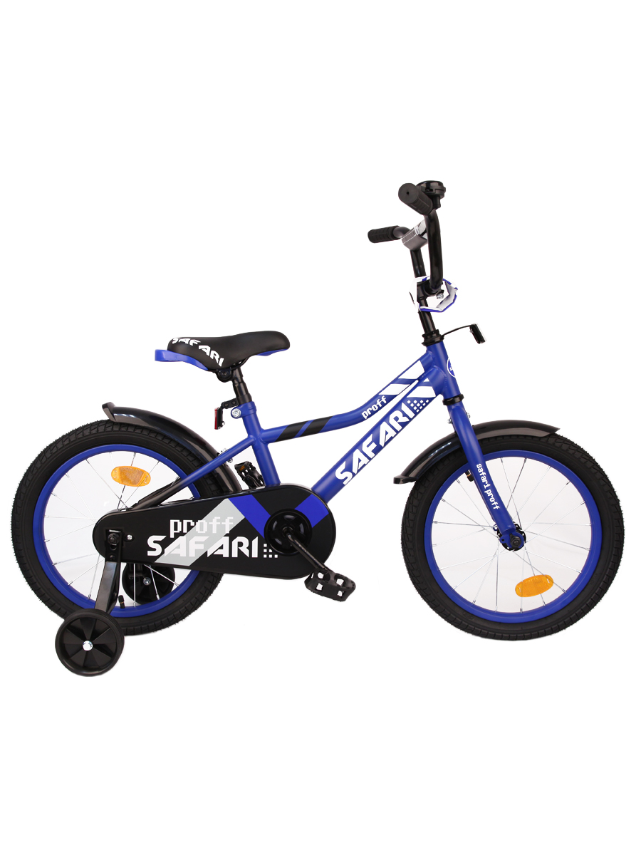 Велосипед 18" Safari proff, синий матовый 1001146