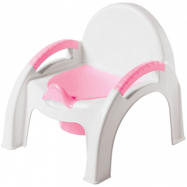 Горшок-стульчик светло-розовый