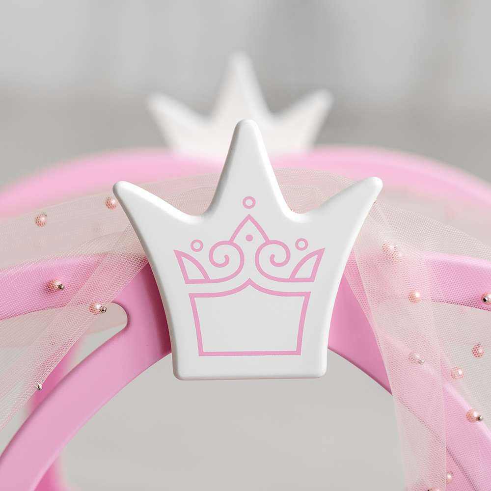 Кроватка из коллекции Shining Crown цвет розовое облако