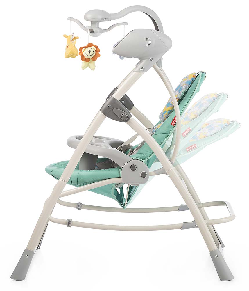 Колыбель-качели детские Carrello Nanny 3в1 Beige Dot