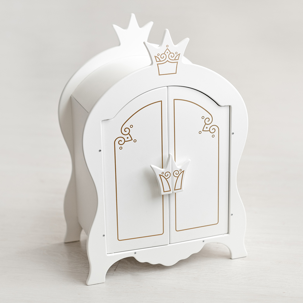 Шкаф из коллекции Shining Crown цвет белоснежный шёлк