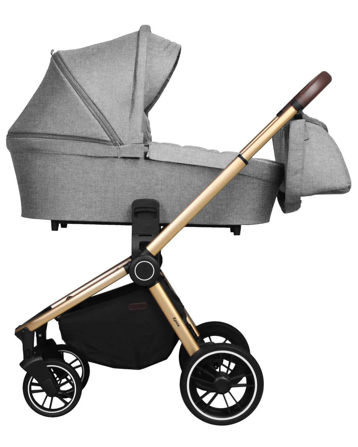 Коляска Carrello 3в1 Epica Silver Grey