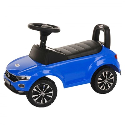 Каталка Volkswagen T-Roc синяя для катания детей, со звуком 1001890