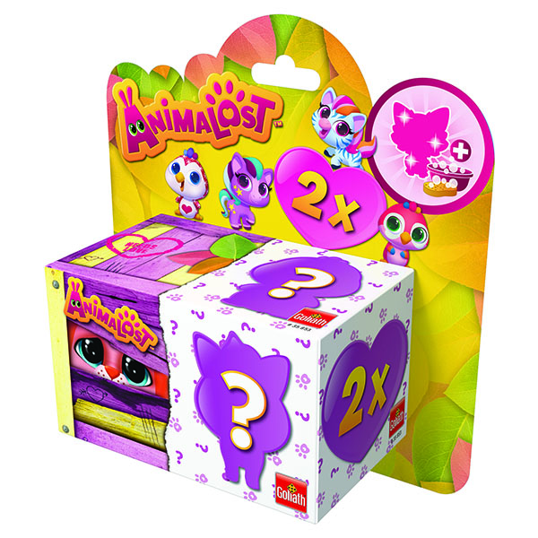 Игрушка AnimaLost Фигурки животных 5 см в комплекте с аксессуарами, 2 шт.в наборе, ассор