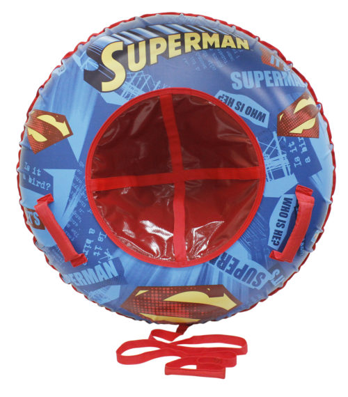 Тюбинг 100см WB Супермен резин.автокамера, материал глянцевый пвх