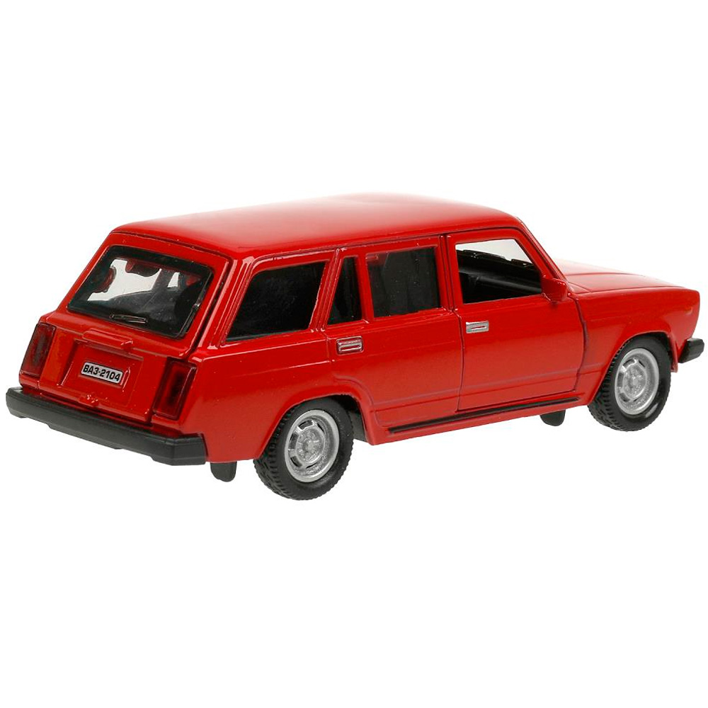 Машина метал. Технопарк Ваз-2104 жигули 12 см, открыв двери красный 299589