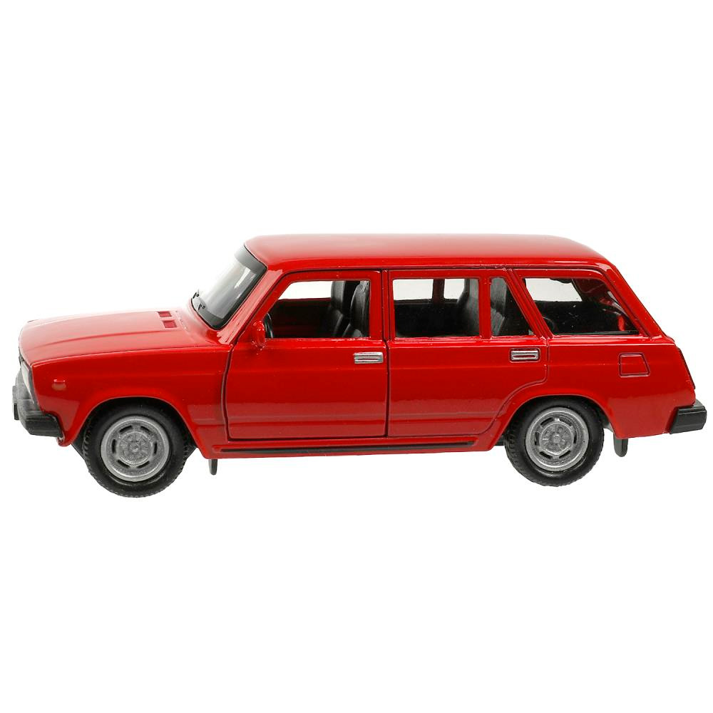 Машина метал. Технопарк Ваз-2104 жигули 12 см, открыв двери красный 299589