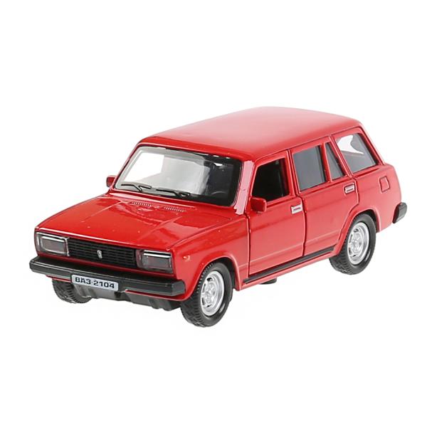 Машина метал. Технопарк Ваз-2104 жигули 12 см, открыв двери красный 299589