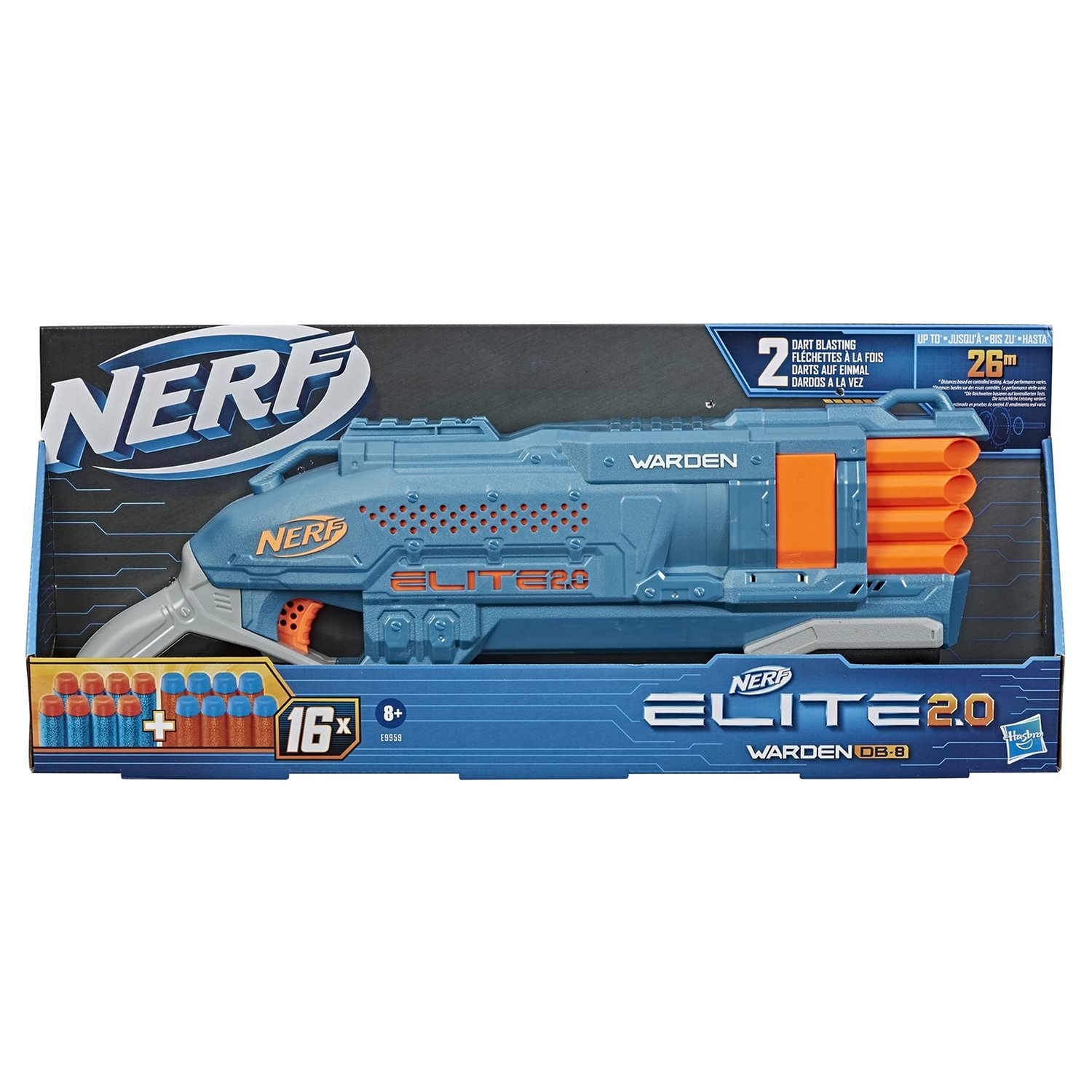 Бластер Nerf E2.0. Варден